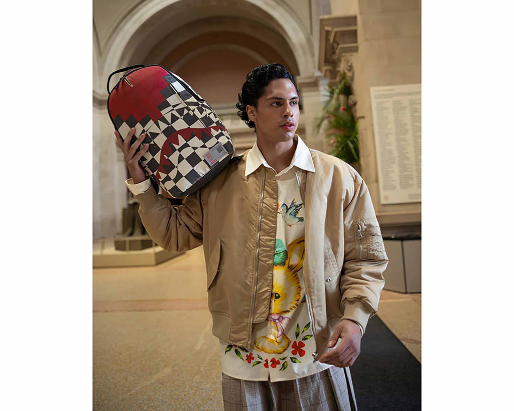 The Met Inca Checkboard Backpack