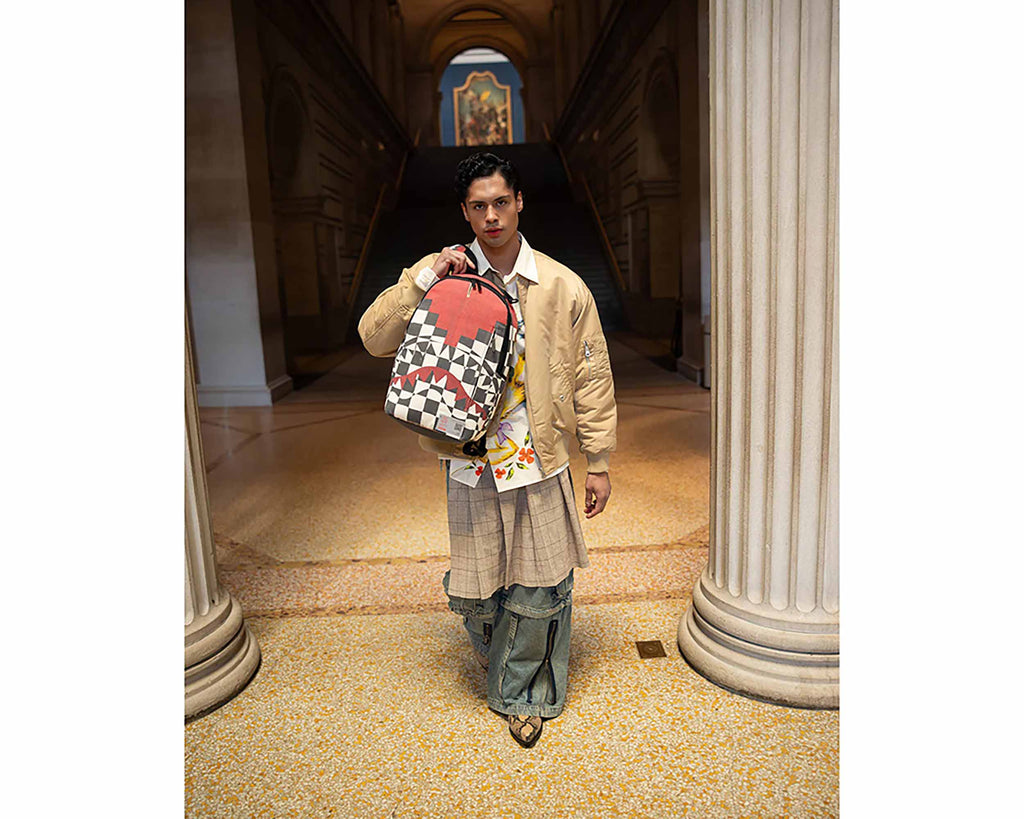 The Met Inca Checkboard Backpack