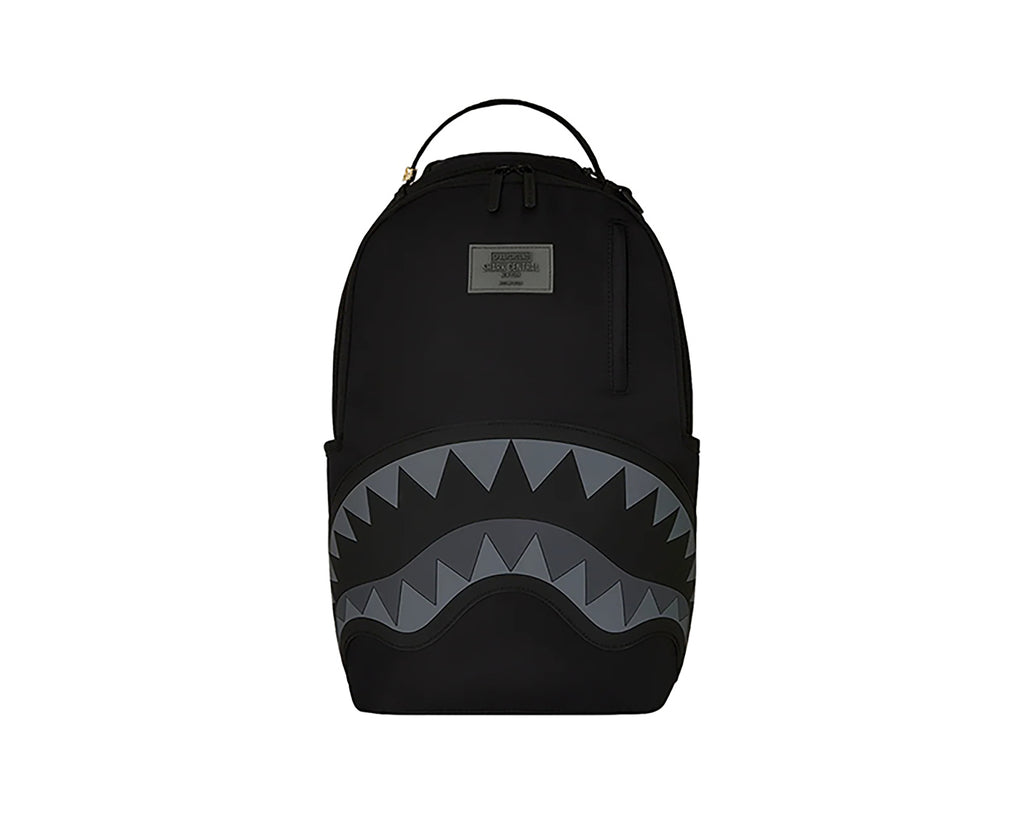 SHARK CENTRAL NYLON BLACK BACKPACK