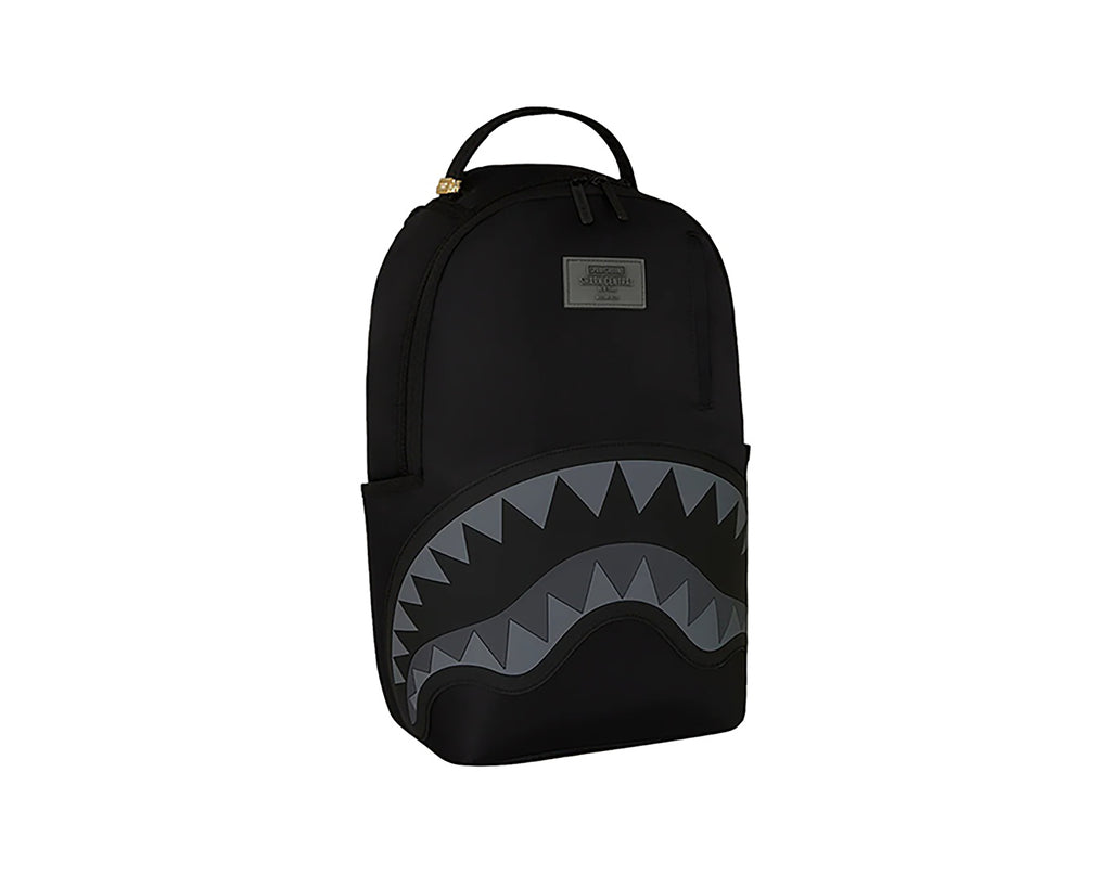 SHARK CENTRAL NYLON BLACK BACKPACK