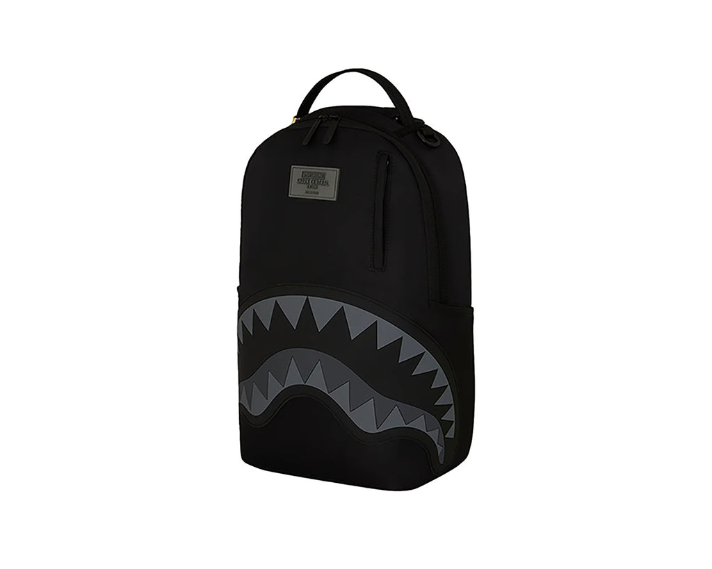 SHARK CENTRAL NYLON BLACK BACKPACK