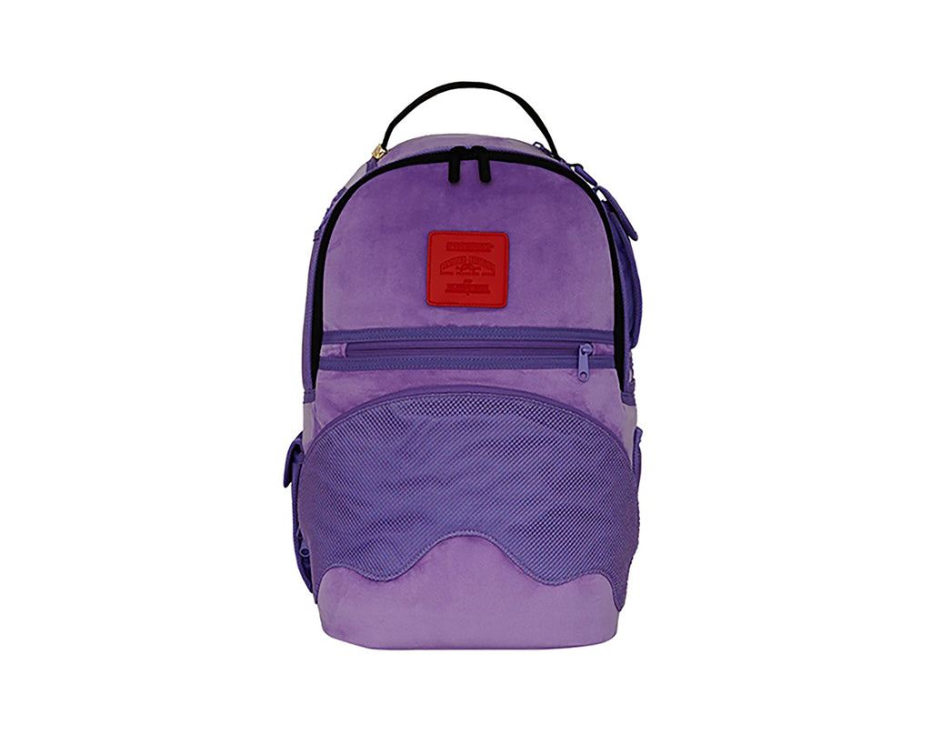 NOOO WAY!!! A REVERSIBLE BACKPACK - PURPLE VELOUR TO OG SHARKS IN PARIS BACKPACK