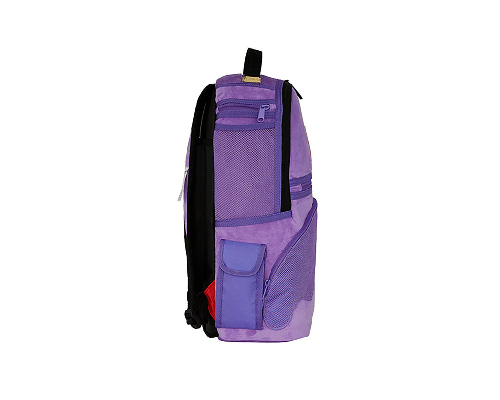NOOO WAY!!! A REVERSIBLE BACKPACK - PURPLE VELOUR TO OG SHARKS IN PARIS BACKPACK
