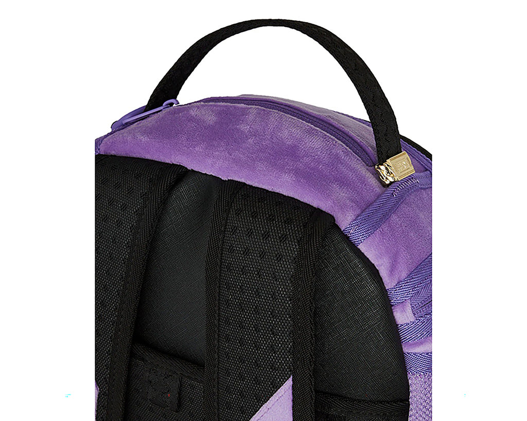 NOOO WAY!!! A REVERSIBLE BACKPACK - PURPLE VELOUR TO OG SHARKS IN PARIS BACKPACK