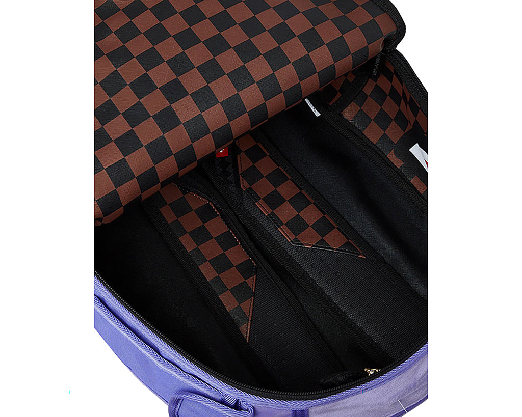 NOOO WAY!!! A REVERSIBLE BACKPACK - PURPLE VELOUR TO OG SHARKS IN PARIS BACKPACK