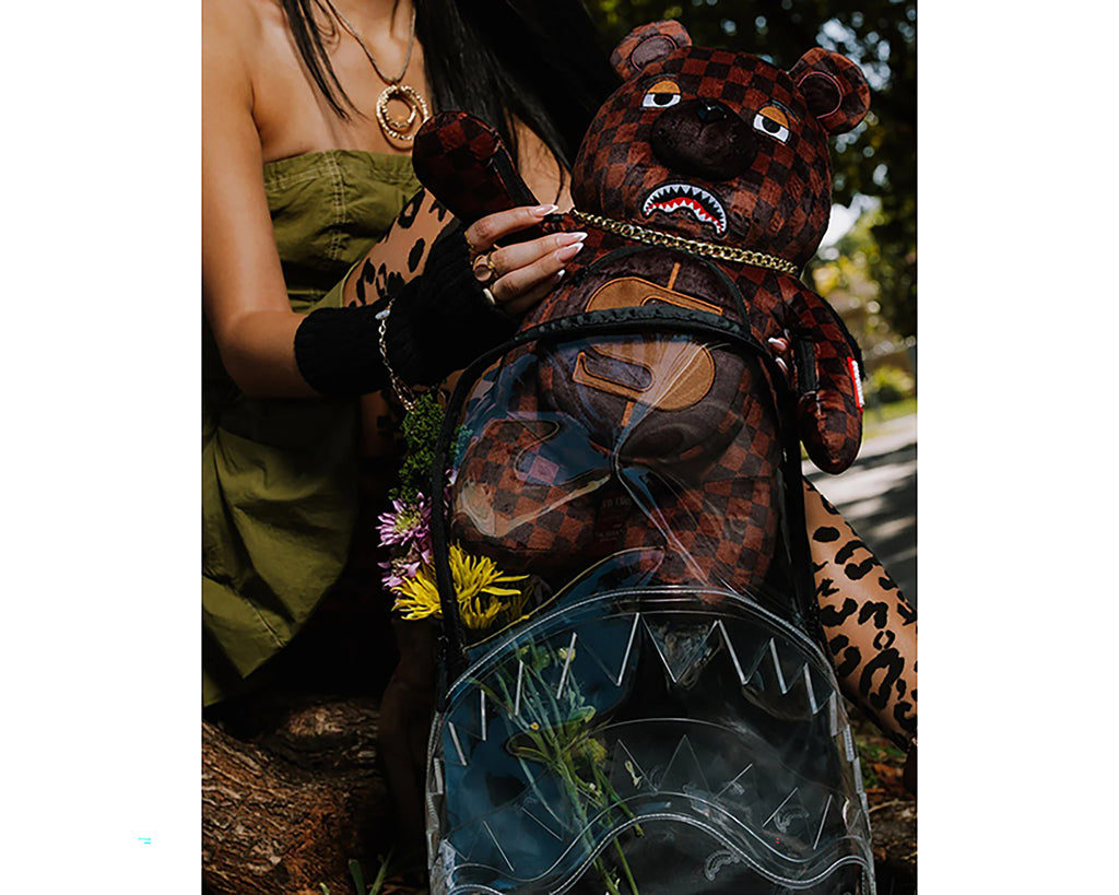 CLEAR BACKPACK - SHARKS IN PARIS BEAR