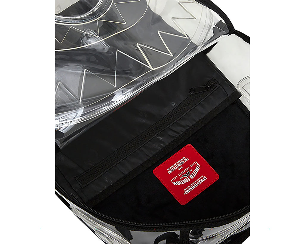 CLEAR BACKPACK - SHARKS IN PARIS BEAR