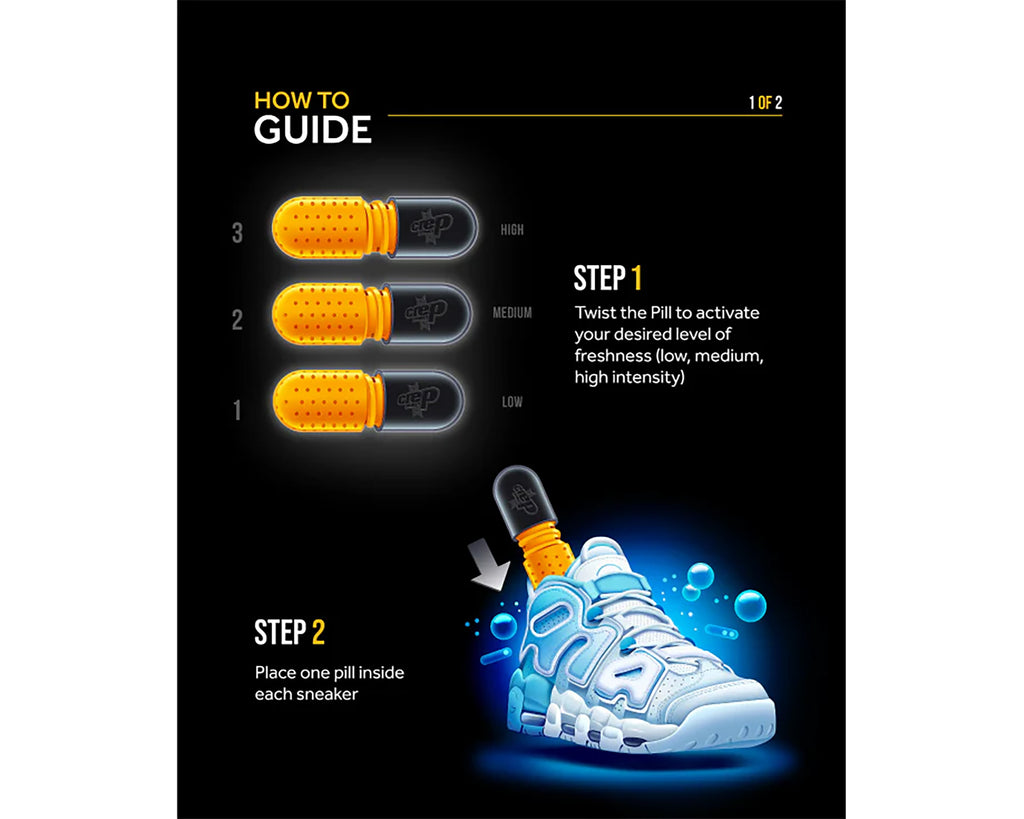 CREP PILL SHOE FRESHENER