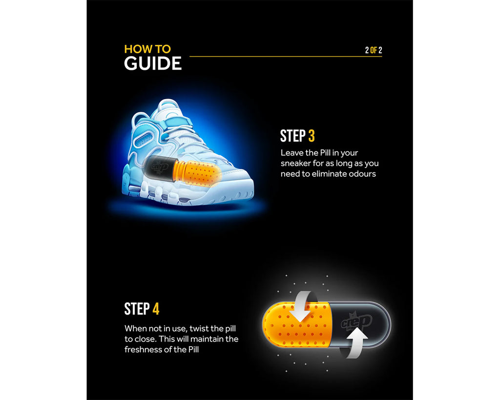 CREP PILL SHOE FRESHENER