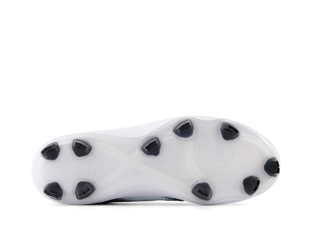 BLACK WITH OPTIC WHITE