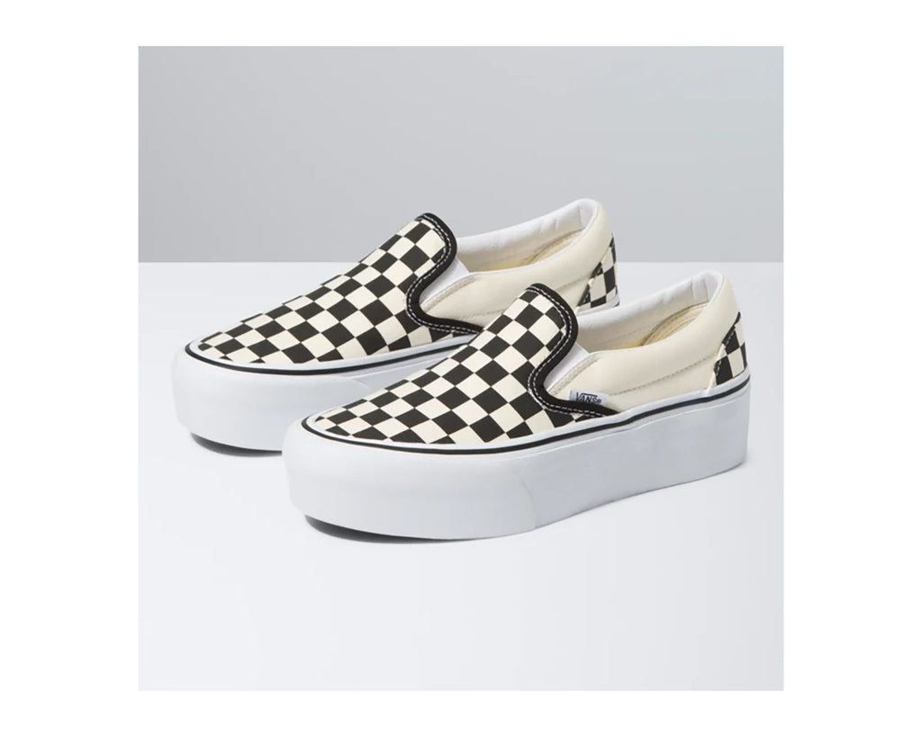 CHECKERBOARD BLACK CLASSIC WHITE