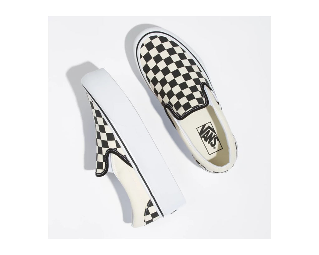 CHECKERBOARD BLACK CLASSIC WHITE