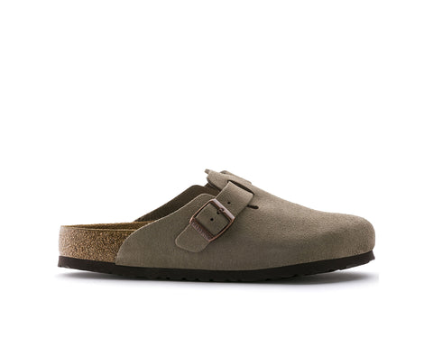 Unisex Boston Soft Footbed Suede Leather (Wide)