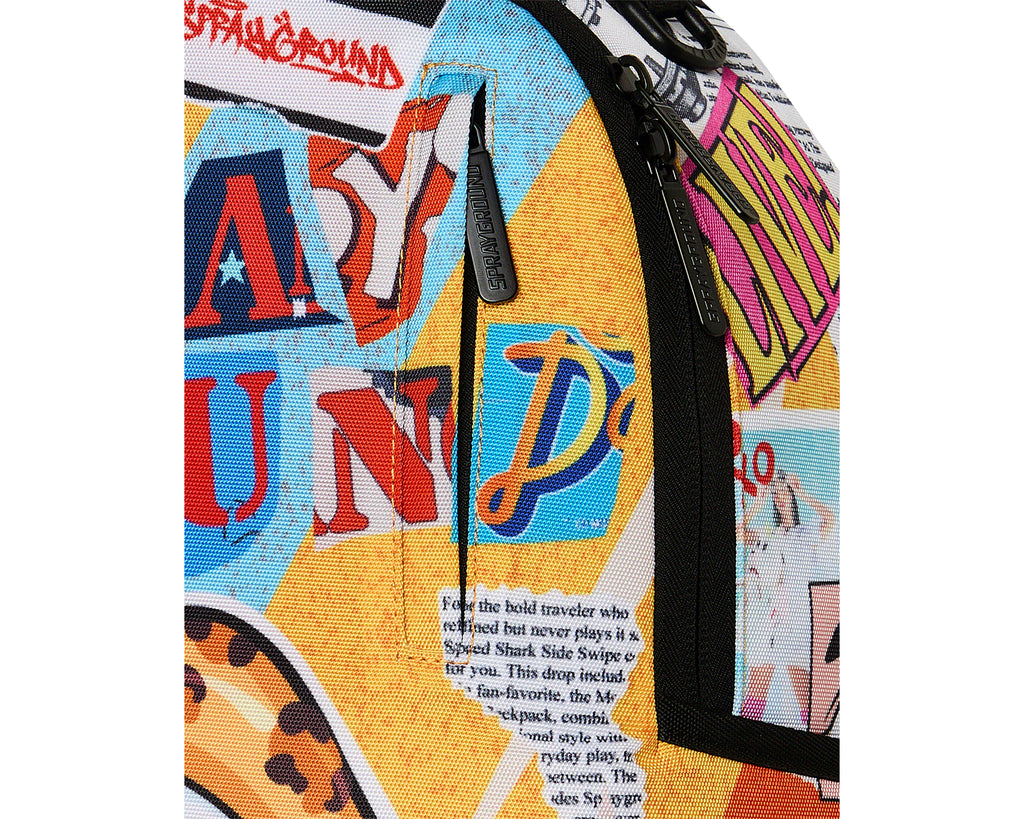 COLLAGE OF FUN BACKPACK