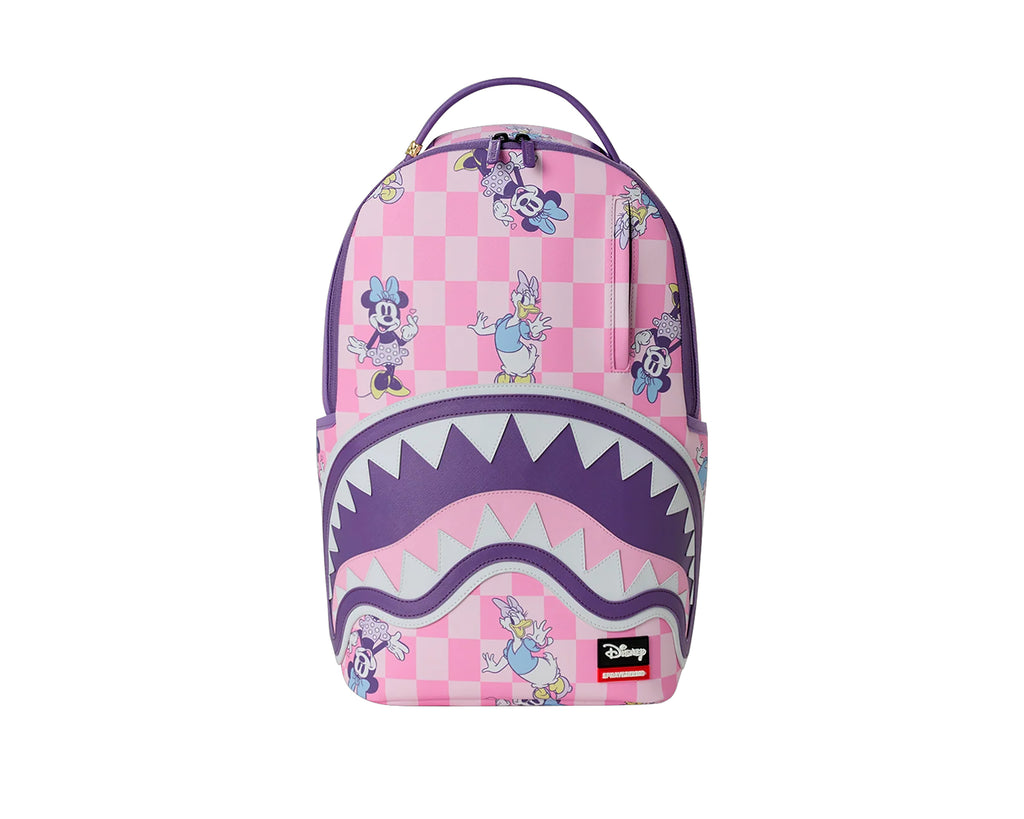DISNEY MINNIE DAISY CHECK BACKPACK