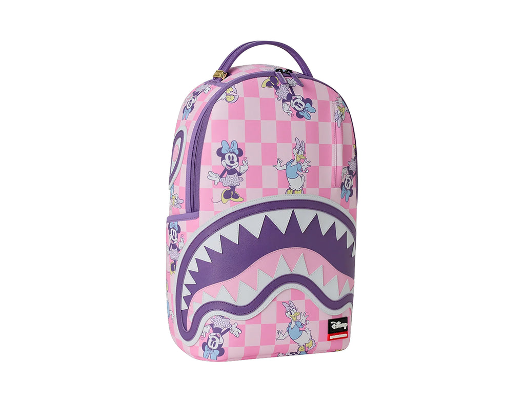 DISNEY MINNIE DAISY CHECK BACKPACK