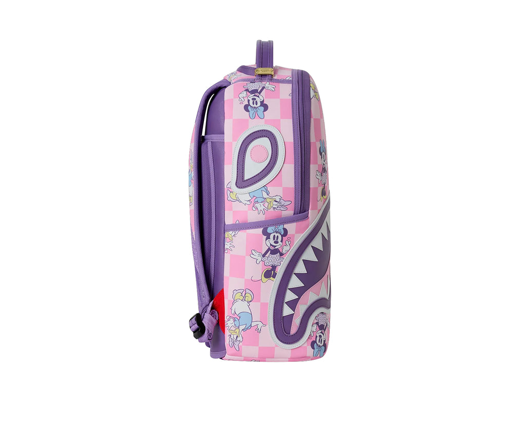 DISNEY MINNIE DAISY CHECK BACKPACK