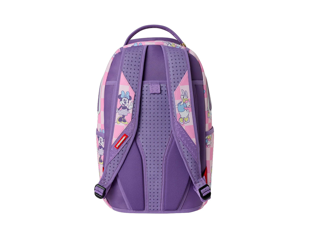 DISNEY MINNIE DAISY CHECK BACKPACK