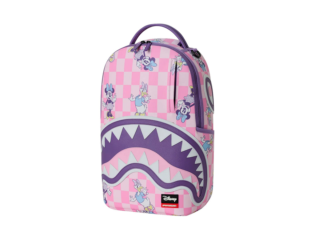 DISNEY MINNIE DAISY CHECK BACKPACK