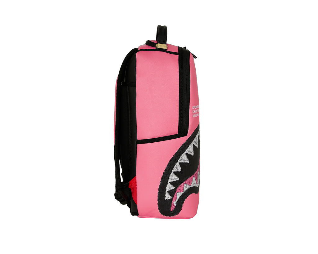 SHARK CENTRAL EMBROIDERED EFFECT BACKPACK
