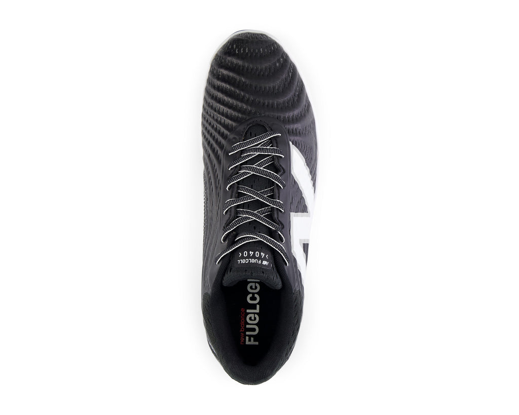BLACK WITH OPTIC WHITE