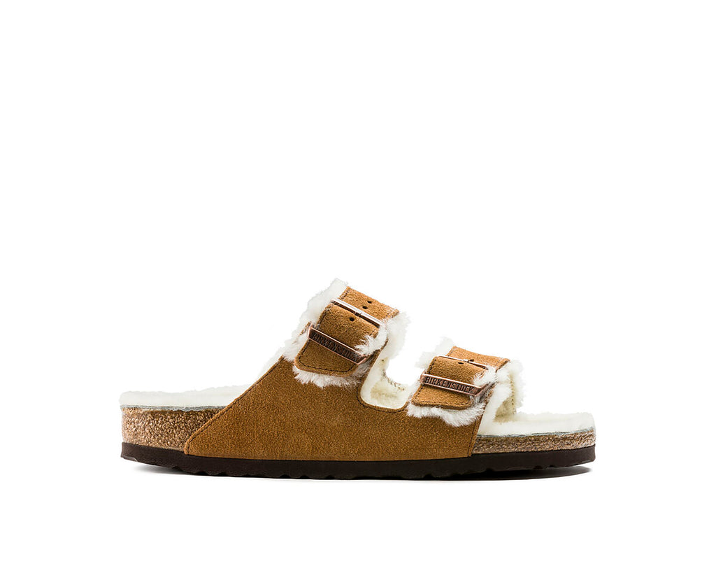 Birkenstock Arizona Shearling - Suede (Unisex)