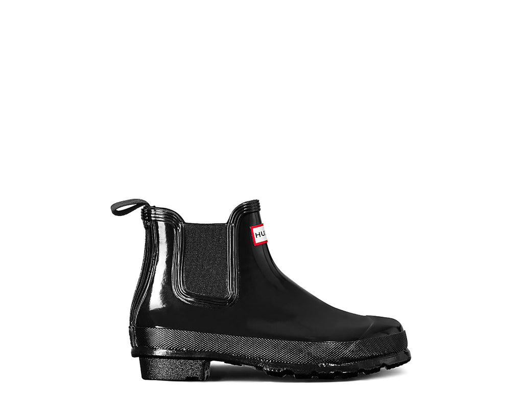 Hunter Women s Original Gloss Chelsea Boots Black US 6