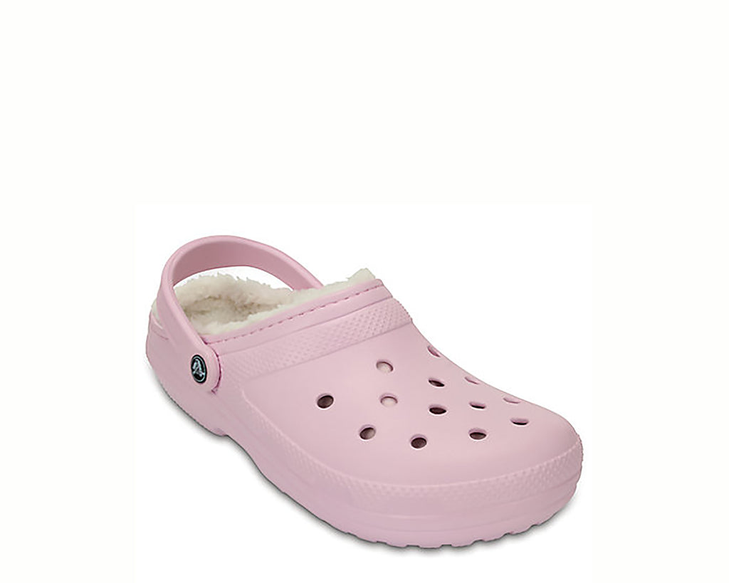 Ballerina pink shop fuzzy crocs