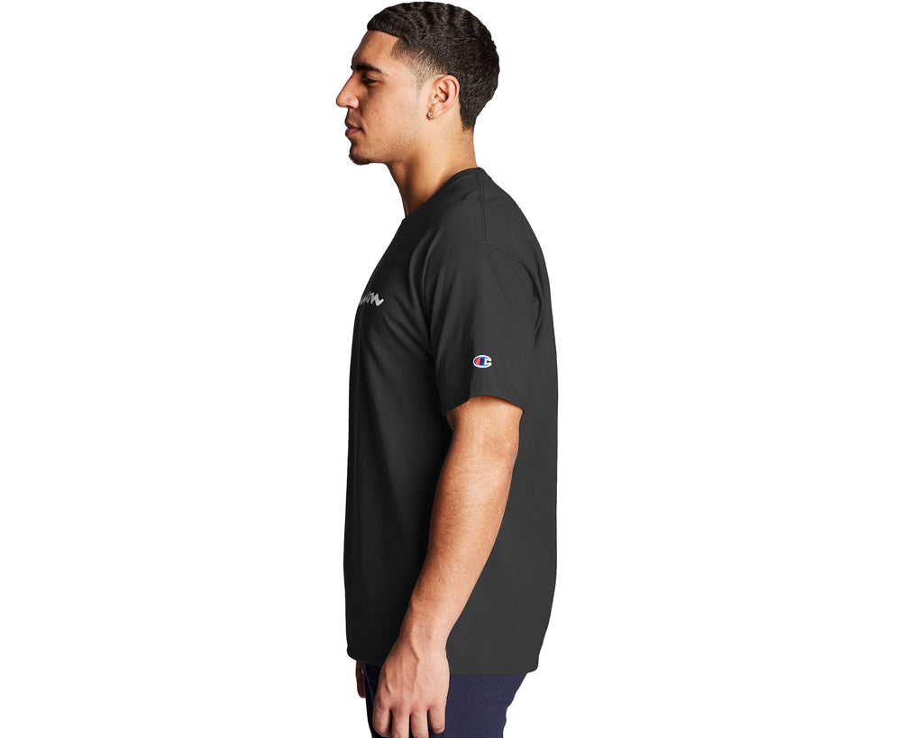 Champion men's graphic jersey tee sale