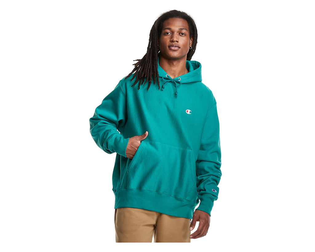 Men`s Reverse Weave Pullover Hoodie C Logo – Shoe Village