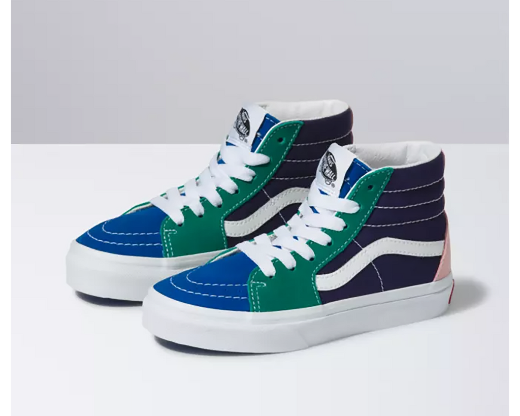 Vans Retro Court Sk8 Hi Multi True White