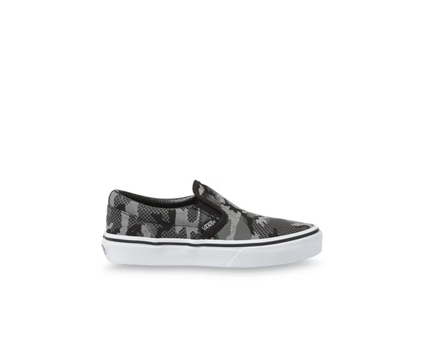 Junior Pattern Camo Classic Slip On Shoe Village