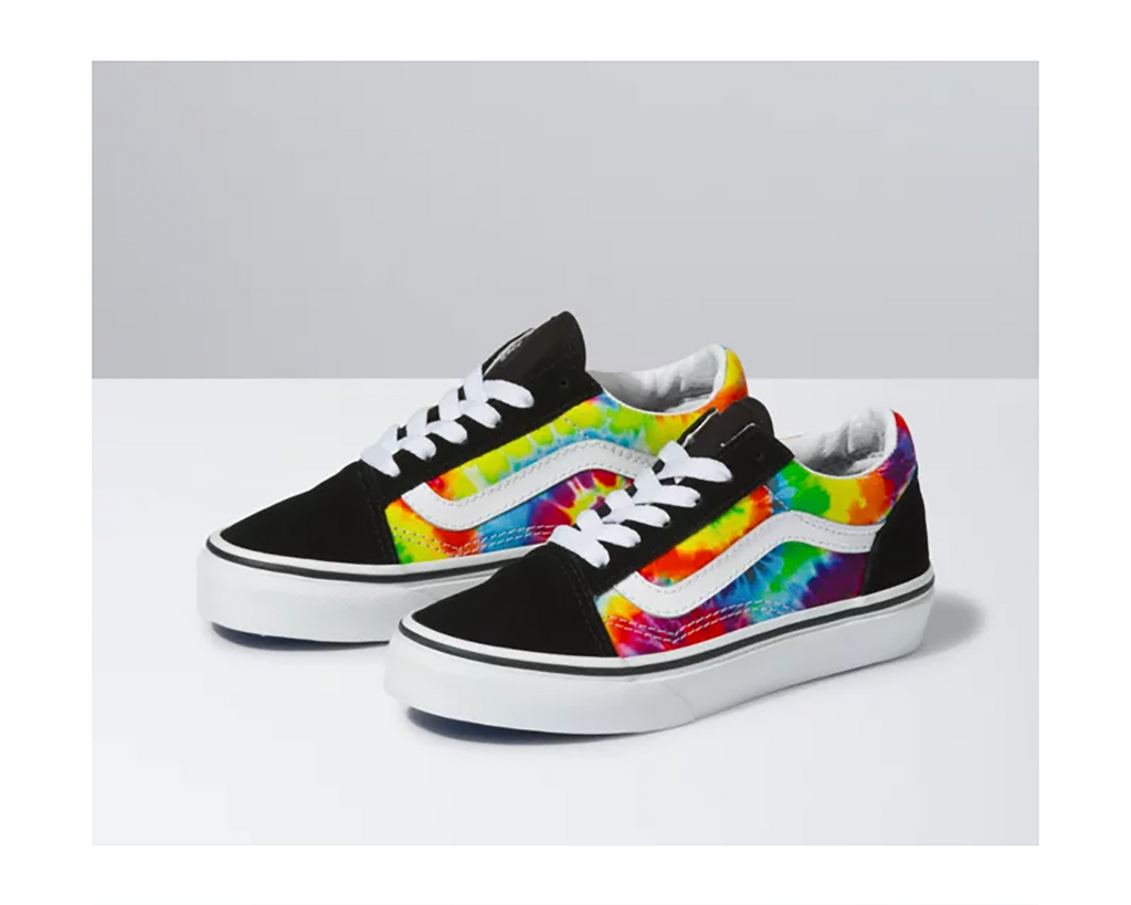 Spiral Tie Dye Old Skool – Shoe Village