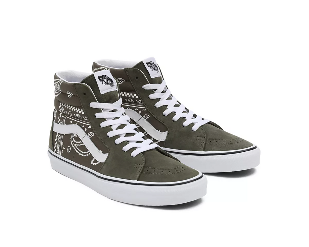 Unisex Peace Paisley Sk8 Hi Shoe Village
