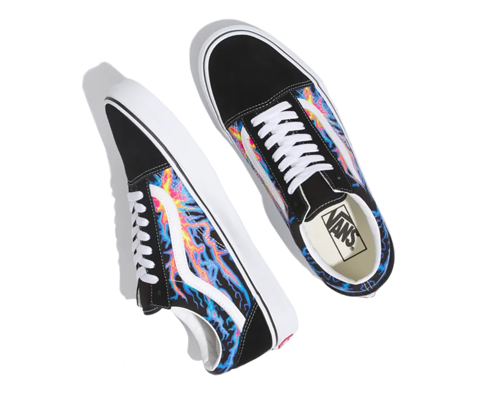 Vans old skool top bleu electrique