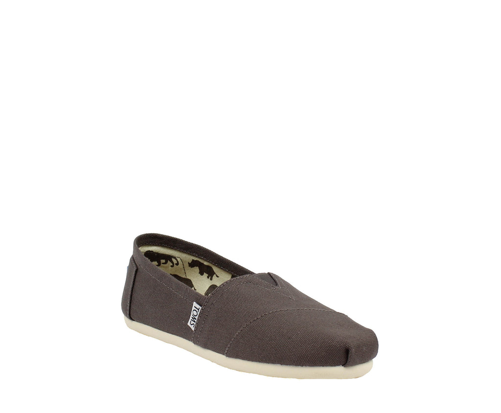 Toms black canvas women's classics sales